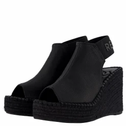 Replay Tyne Wedge Black Svart Outlet