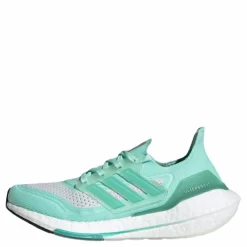 adidas Ultraboost 21 Shoes Clear Mint / Acid Mint / Crystal White Vit och Grön New