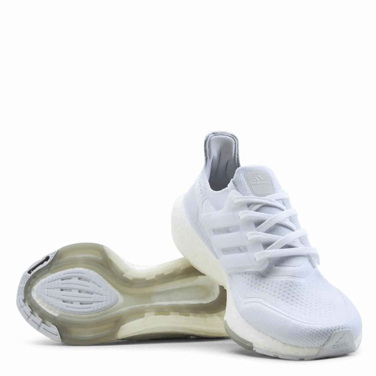 adidas Ultraboost 21 Shoes Cloud White / Cloud White / Grey Three Vit Hot