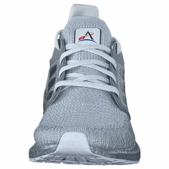 adidas Ultraboost 20 Shoes Halo Silver / Dash Grey / Silver Metallic Blå Best
