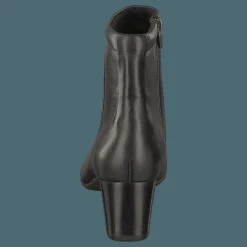 Clarks Un Cosmo Up Black Leather Grå