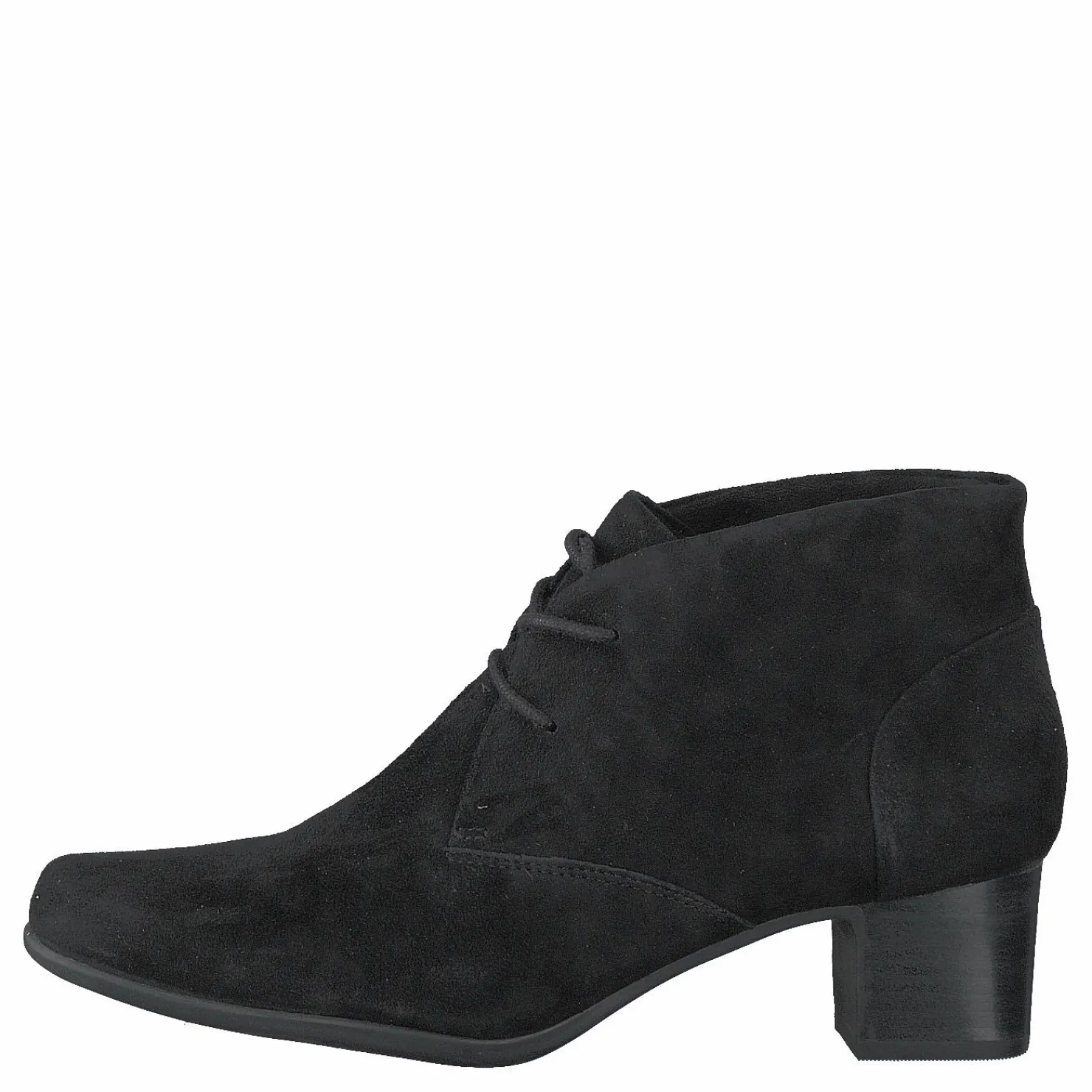 Clarks Un Damson Tie Black Suede Svart Best