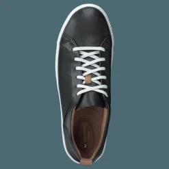 Clarks Un Maui Lace Black Leather Grå Best