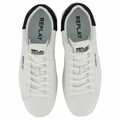 Replay University M Prime 2 White Black Vit Outlet