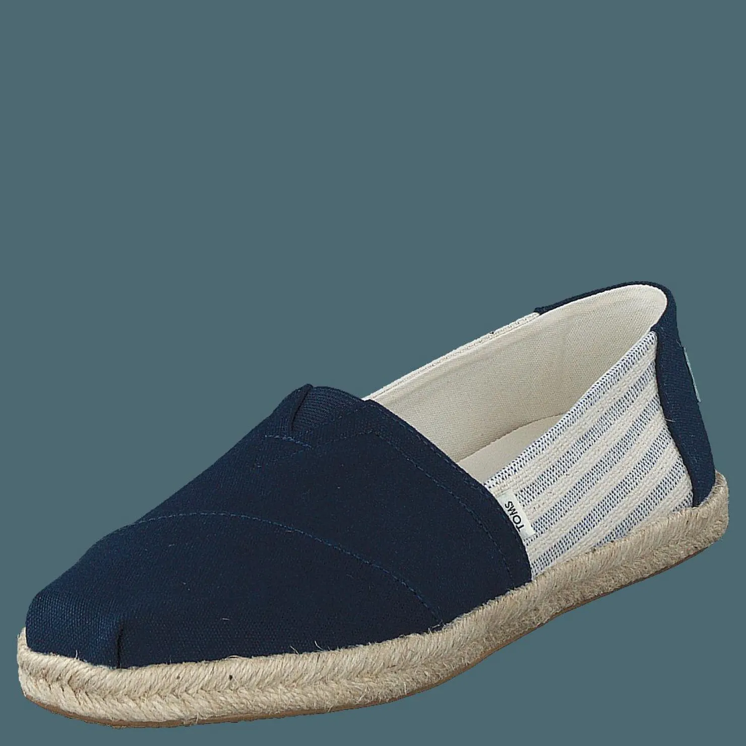 Toms University Stripe Alprg Navy Beige och Blå Sale