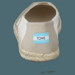 Toms University Stripe Organic Cott Tan Beige Online