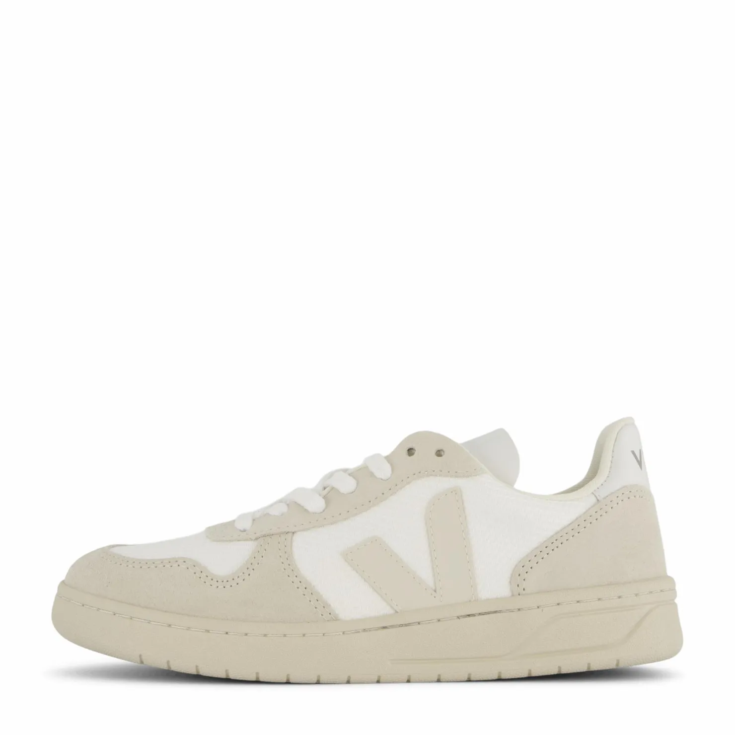 Veja V-10 B Mesh White Natural Pierre Vit Hot
