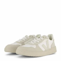 Veja V-10 B Mesh White Natural Pierre Vit Hot