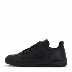 Veja V-10 Cwl Black_black-sole Black Black-sole Svart Online