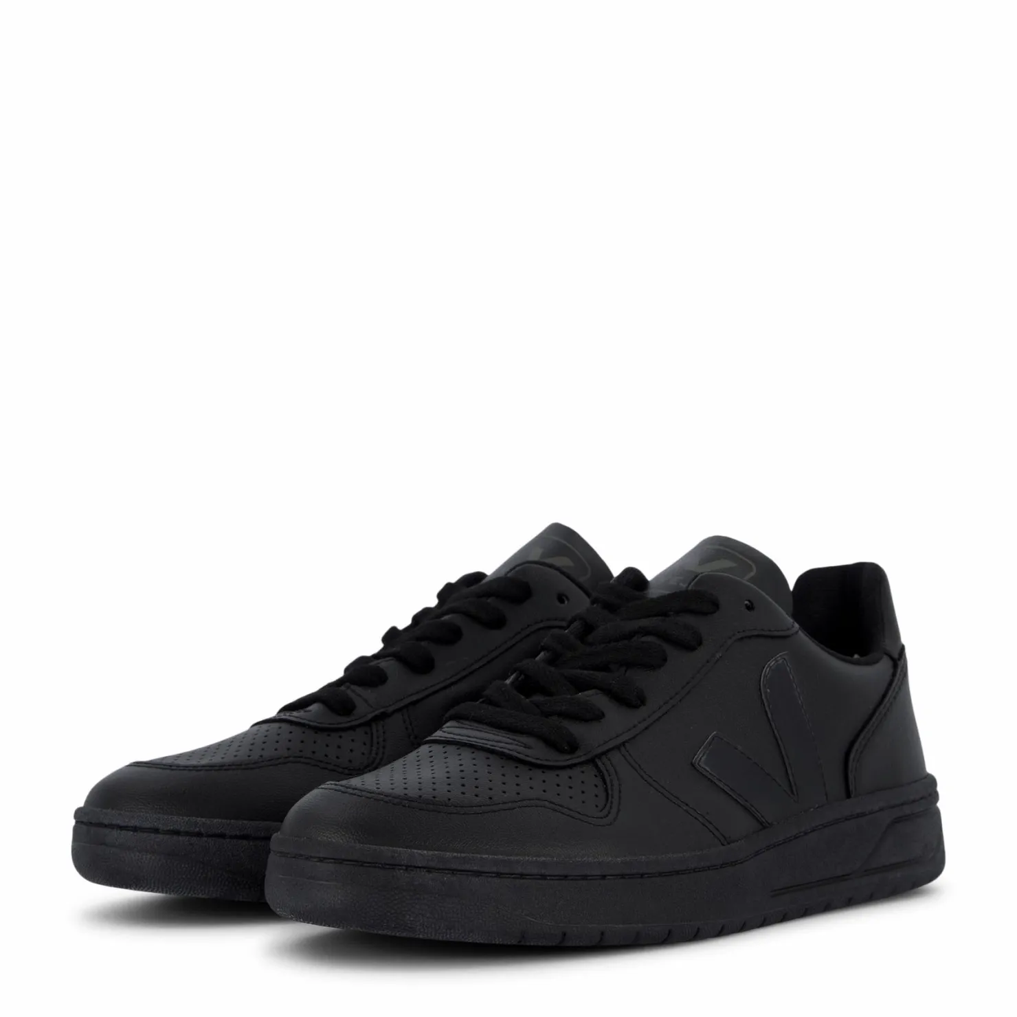 Veja V-10 Cwl Black_black-sole Black Black-sole Svart Online
