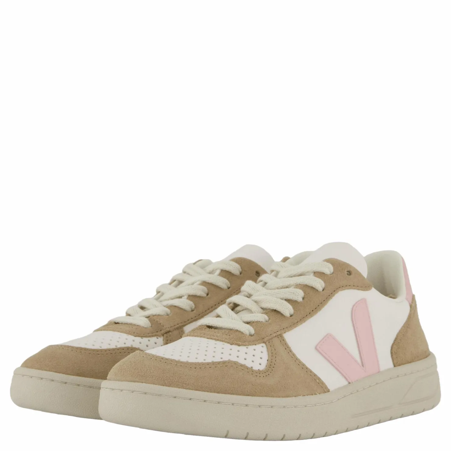 Veja V-10 Extra-white/petale/sahara Vit Best