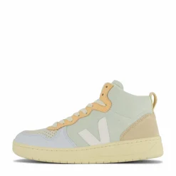 Veja V-15 Suede Jade White Multico Flerfärgad