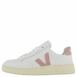 Veja V-12 V-12 Leather Extra-white_babe Vit Clearance