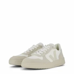 Veja V-10 White Natural Pierre Vit och Beige Hot