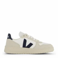 Veja V-10 White Nautico Vit och Beige Best