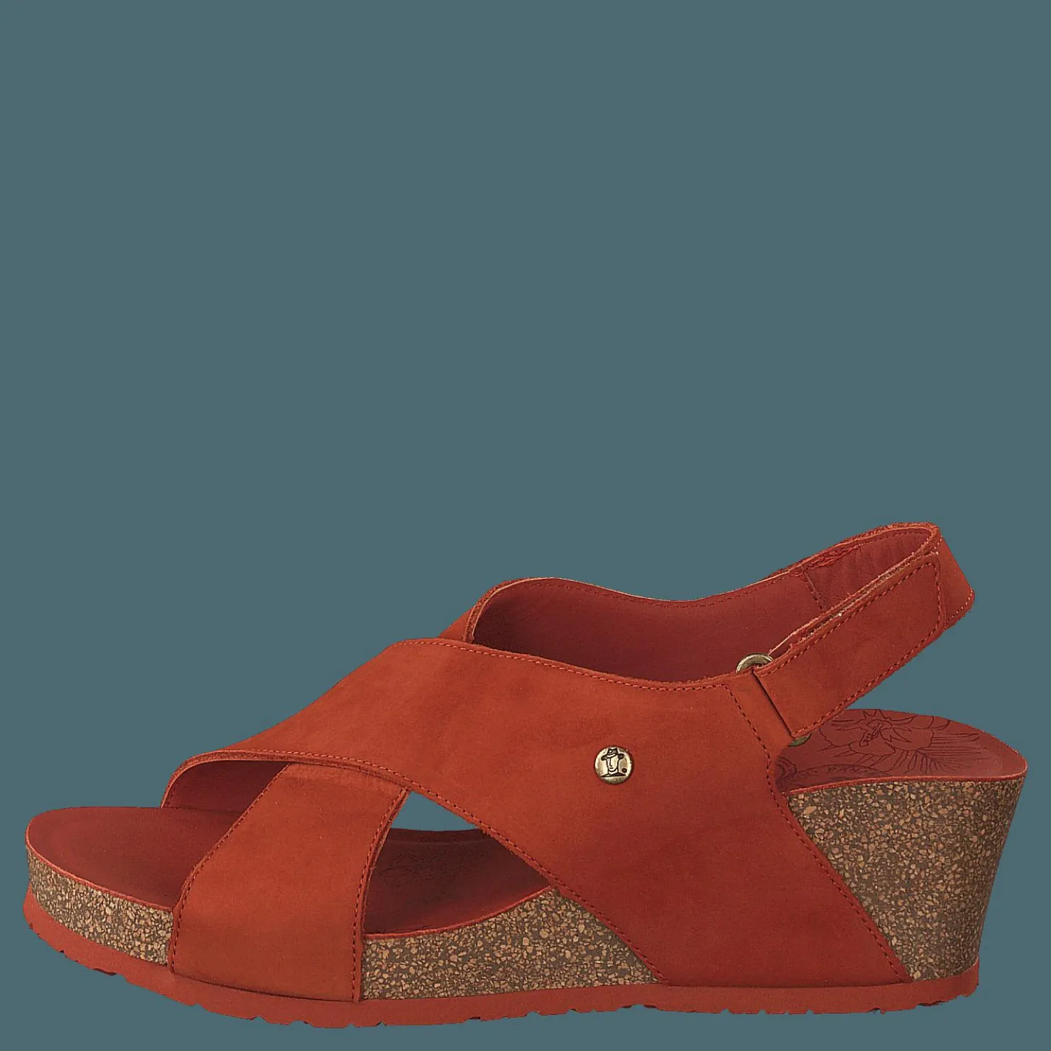 Panama Jack Valeska Basics Nobuck Teja/tile Röd Outlet