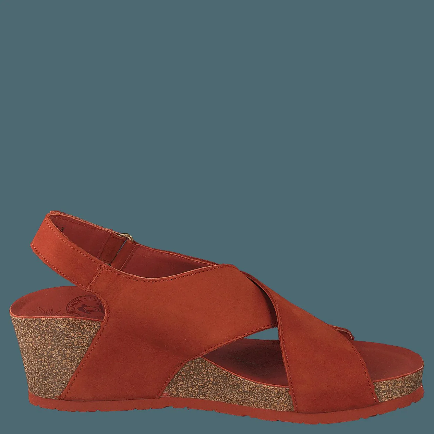 Panama Jack Valeska Basics Nobuck Teja/tile Röd Outlet