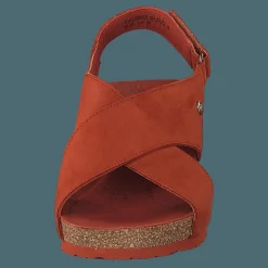 Panama Jack Valeska Basics Nobuck Teja/tile Röd Outlet