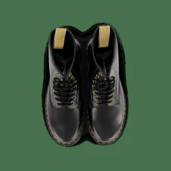Dr Martens Vegan 1460 Black Norfolk Flat & Black Bor Svart Online