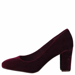 Bianco Velvet Pump OND17 40 Wine Red Lila och Svart Best