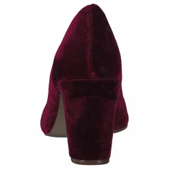 Bianco Velvet Pump OND17 40 Wine Red Lila och Svart Best