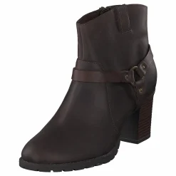 Clarks Verona Rock Dark Brown Brun New