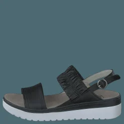 Scholl Viareggio Elastic Black Svart Sale