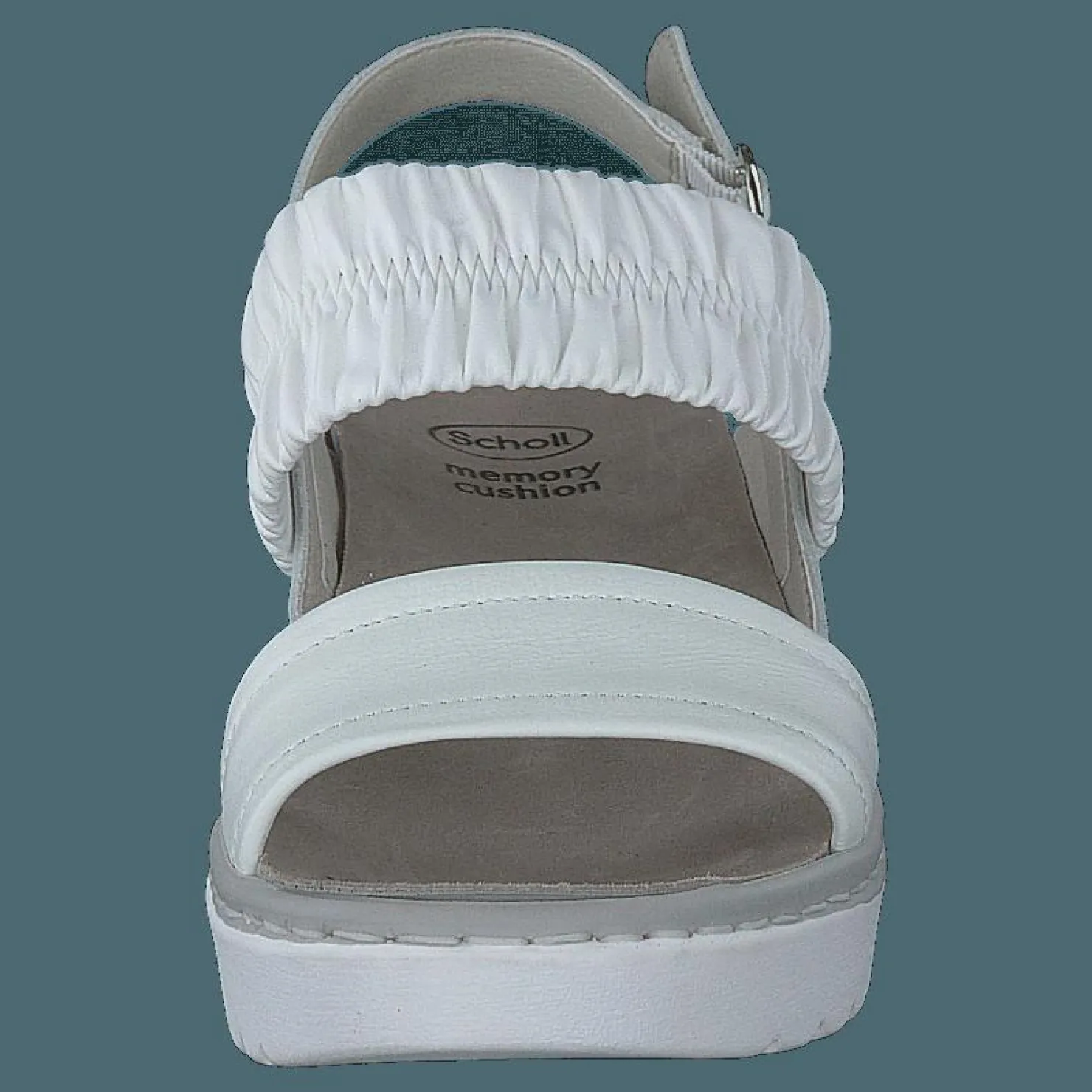 Scholl Viareggio Elastic White Vit New