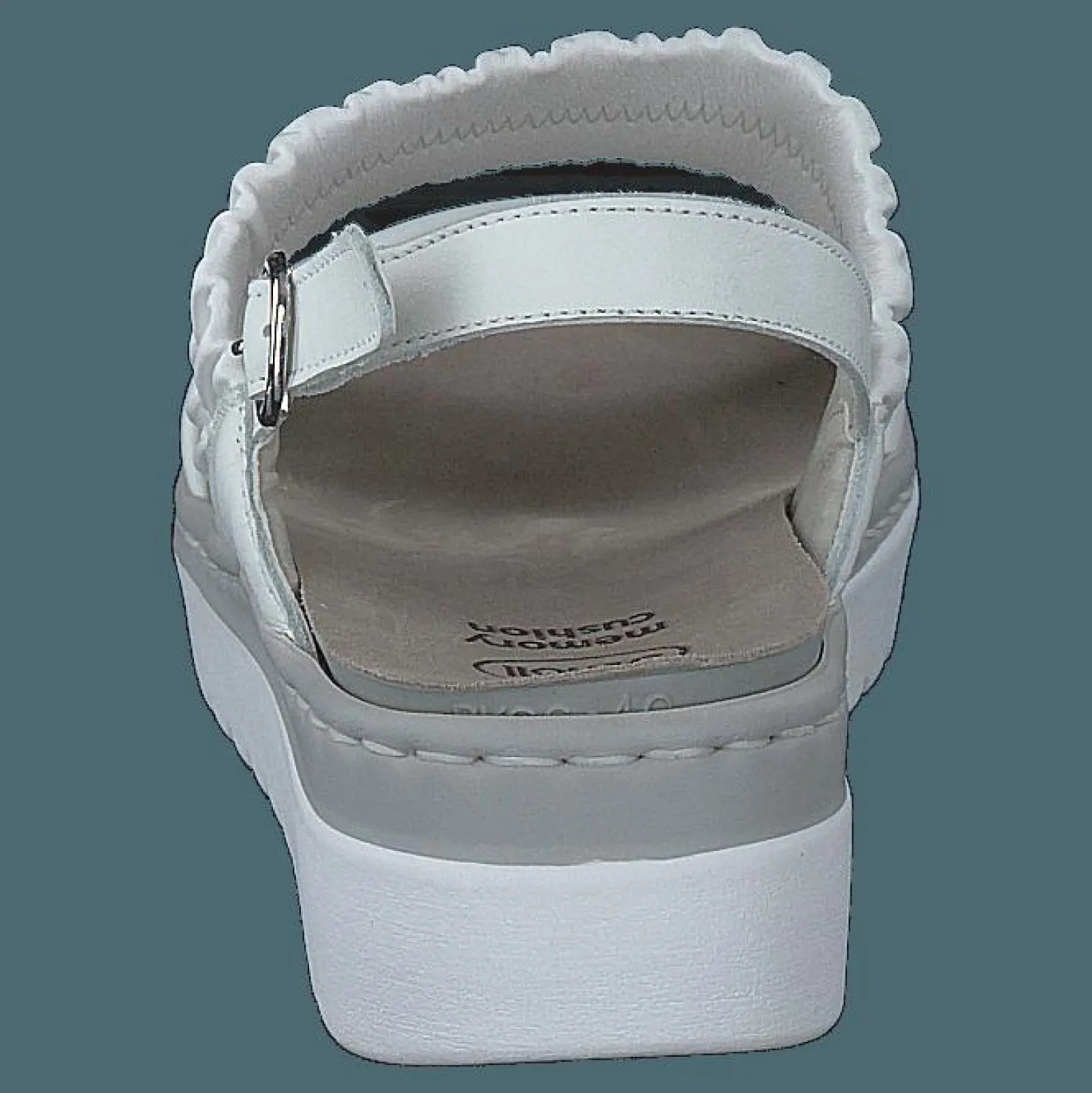 Scholl Viareggio Elastic White Vit New