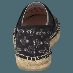 Odd Molly Vibrant Walker Espadrillo Almost Black Beige Best