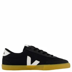 Veja Volley Volley Canvas Blck_white_natur Svart Hot