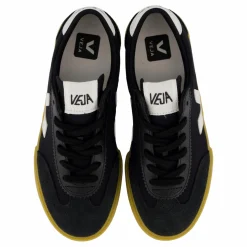 Veja Volley Volley Canvas Blck_white_natur Svart Hot