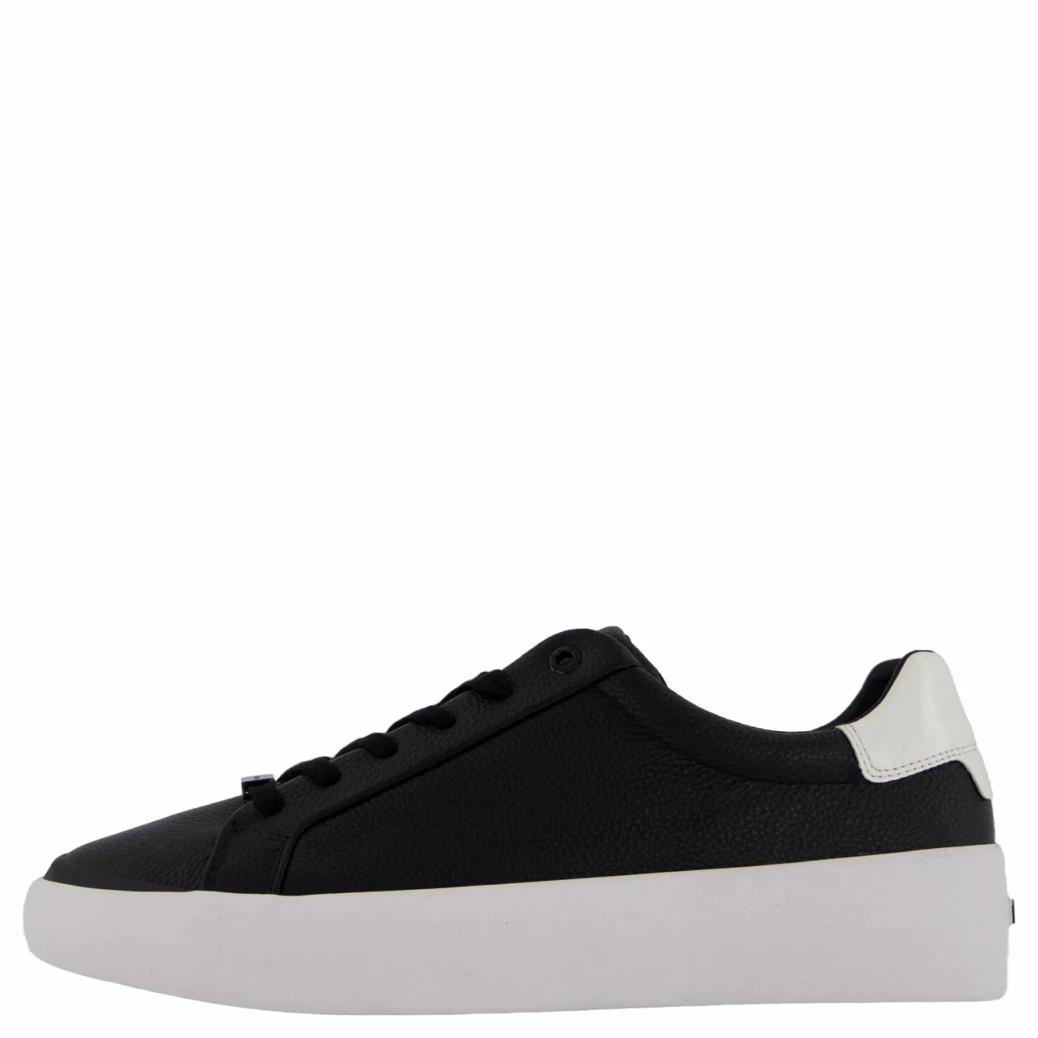 Calvin Klein Vulc Lace Up Lth Black / White Svart Clearance