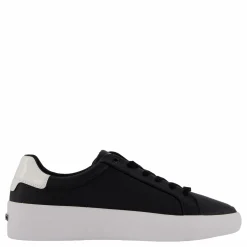 Calvin Klein Vulc Lace Up Lth Black / White Svart Clearance