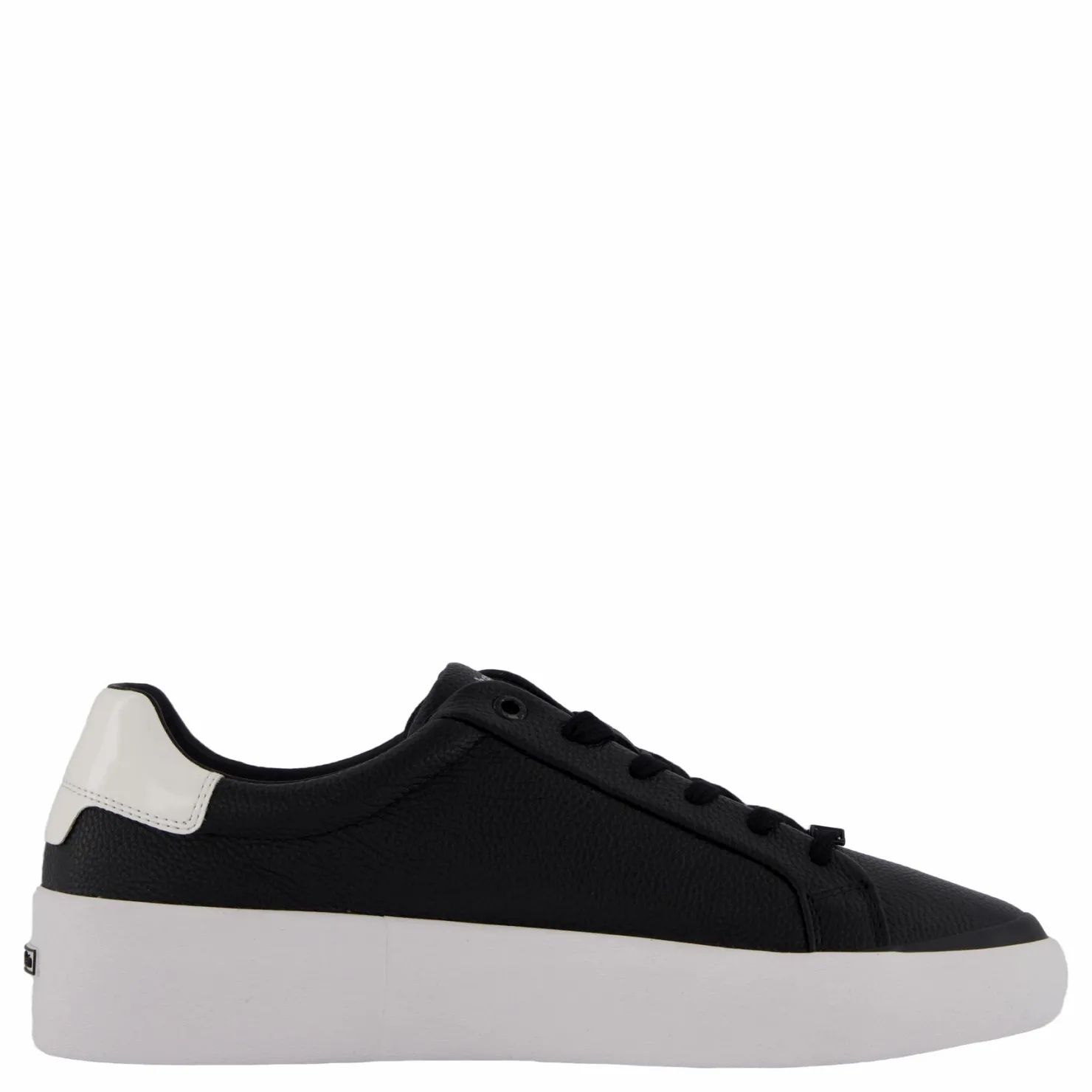 Calvin Klein Vulc Lace Up Lth Black / White Svart Clearance