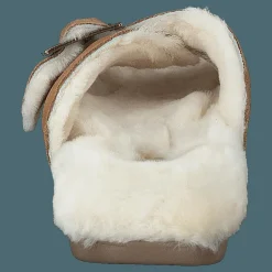 UGG W Outslide Buckle Chestnut Suede Beige och Brun