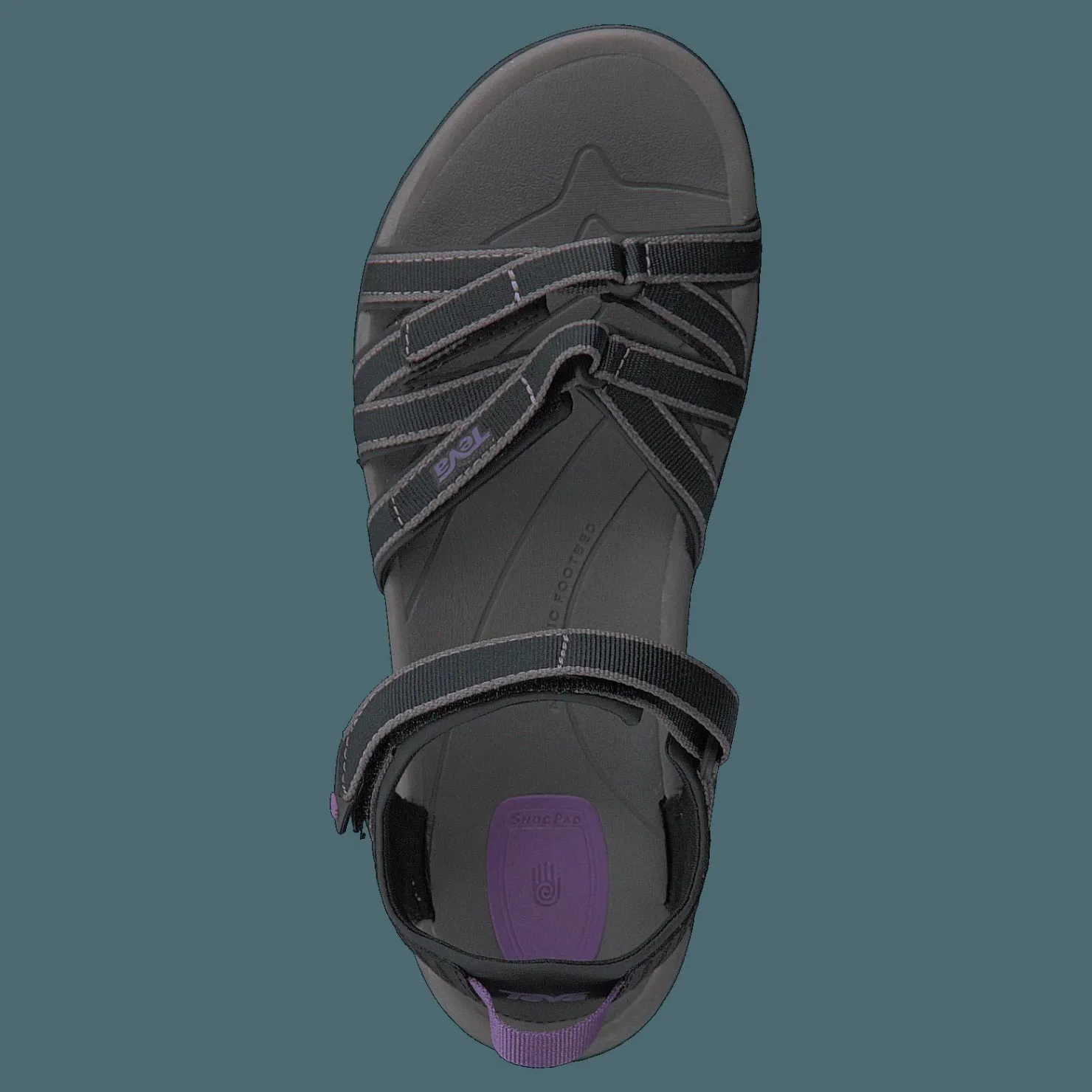 Teva W Tirra Black/Grey Svart Clearance