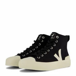 Veja Wata Ii Canvas Black Pierre Svart Hot