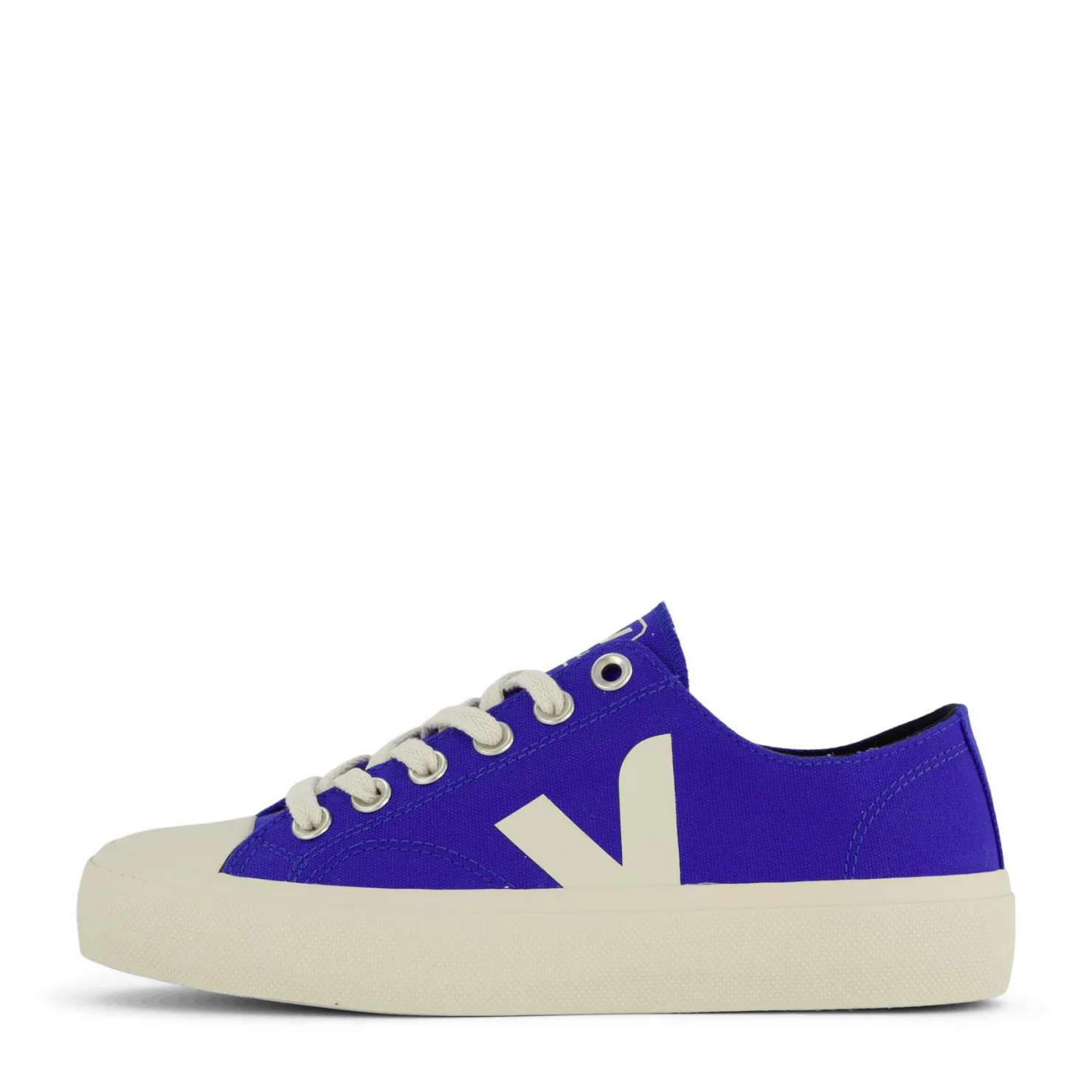 Veja Wata Ii Low Canvas Paros Pierre Blå New