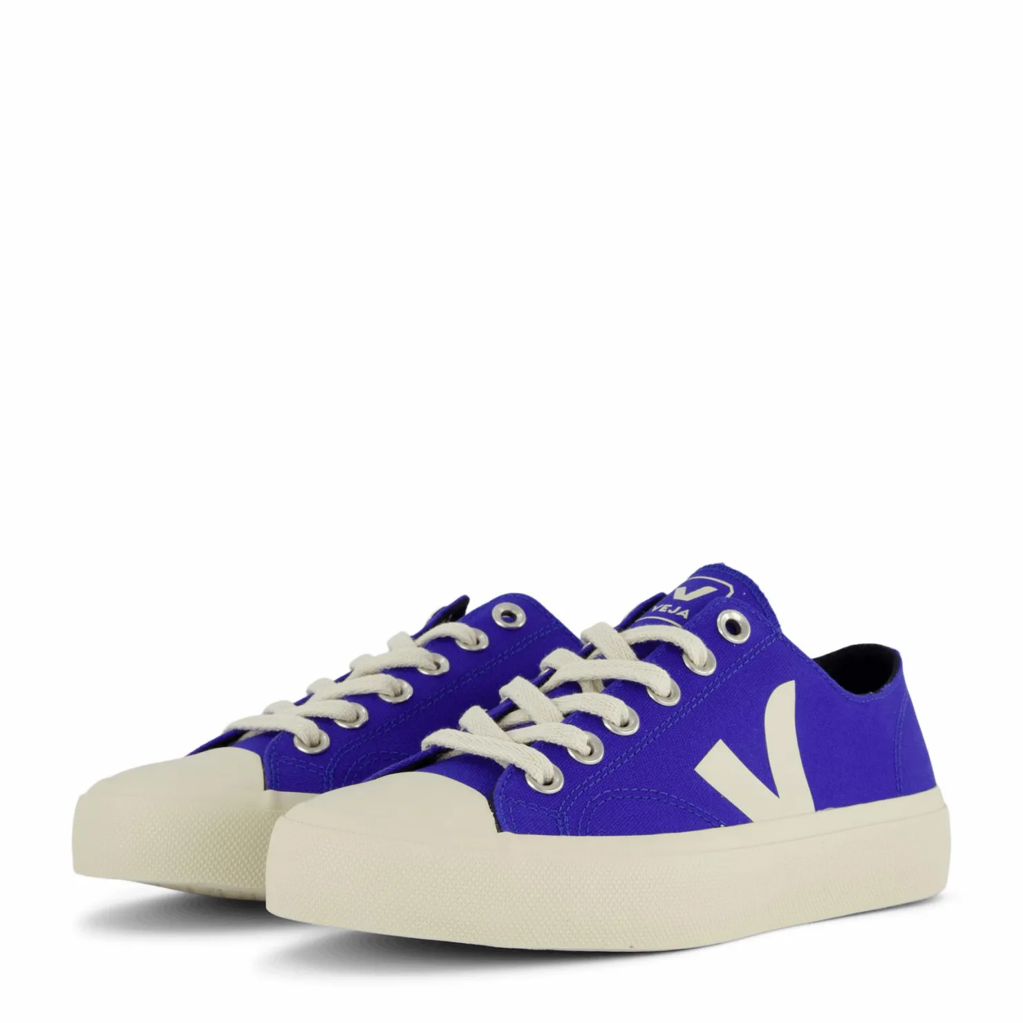 Veja Wata Ii Low Canvas Paros Pierre Blå New