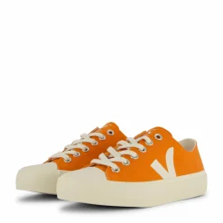 Veja Wata Ii Low Canvas Pumpkin Pierre Orange Clearance