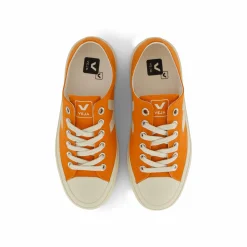 Veja Wata Ii Low Canvas Pumpkin Pierre Orange Clearance