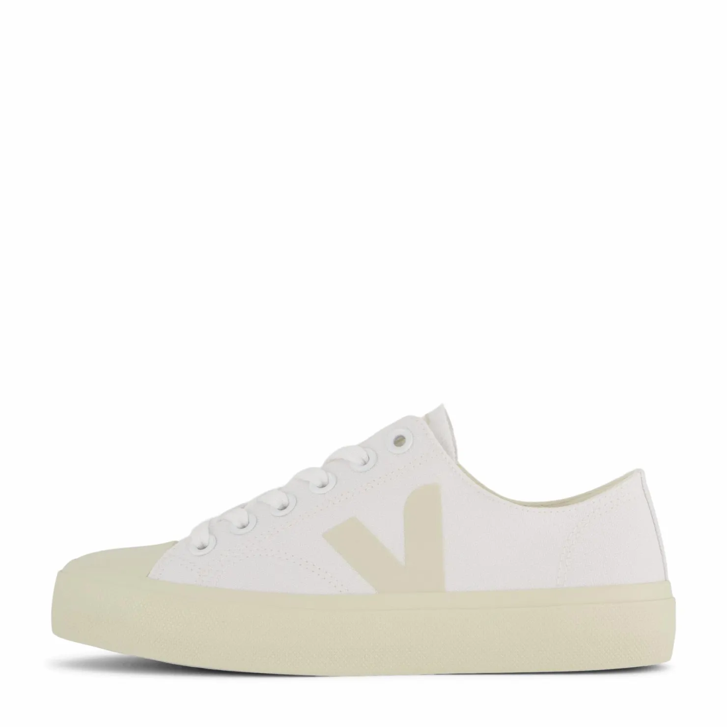 Veja Wata Ii Low Canvas White Pierre Vit Hot