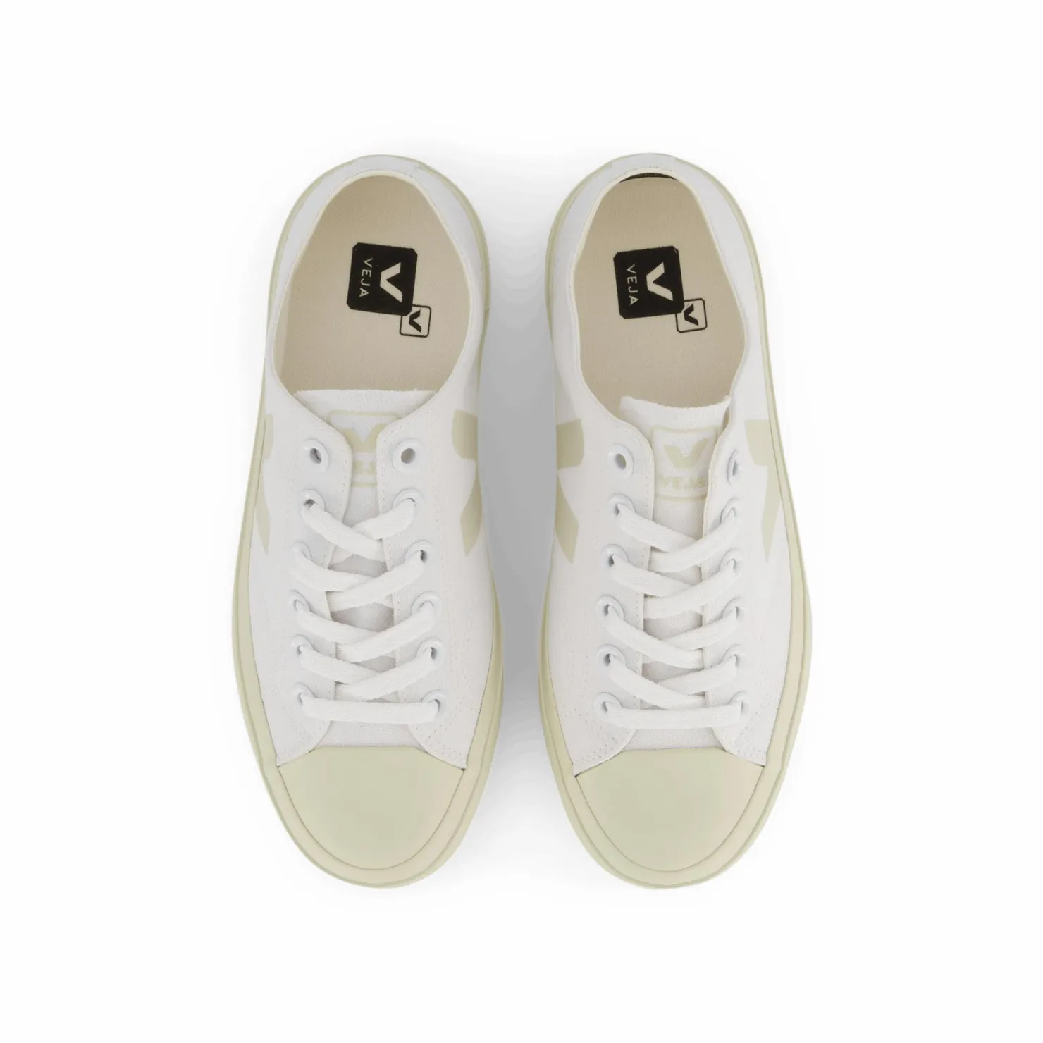 Veja Wata Ii Low Canvas White Pierre Vit Hot