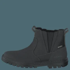 Rockport Wea. Or Not Chelsea Black Lea/sde Svart Clearance