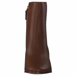 Lauren Ralph Lauren Wendey-boots-bootie Deep Saddle Tan Brun Discount