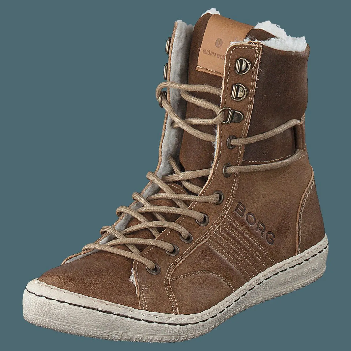 Björn Borg Wendy High Fur 2100 Tan Brun Sale