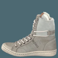 Björn Borg Wendy High Fur Light Grey Grå Outlet