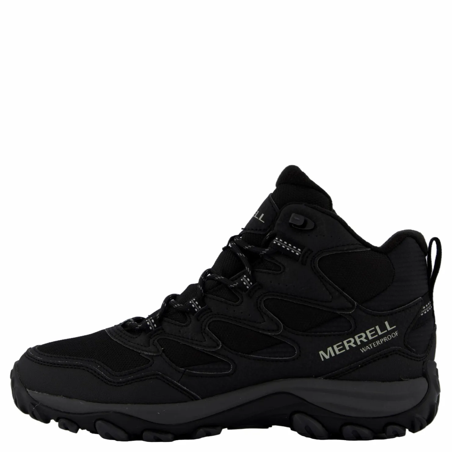 Merrell West Rim Sport Thermo Mid Wp Black Svart Best