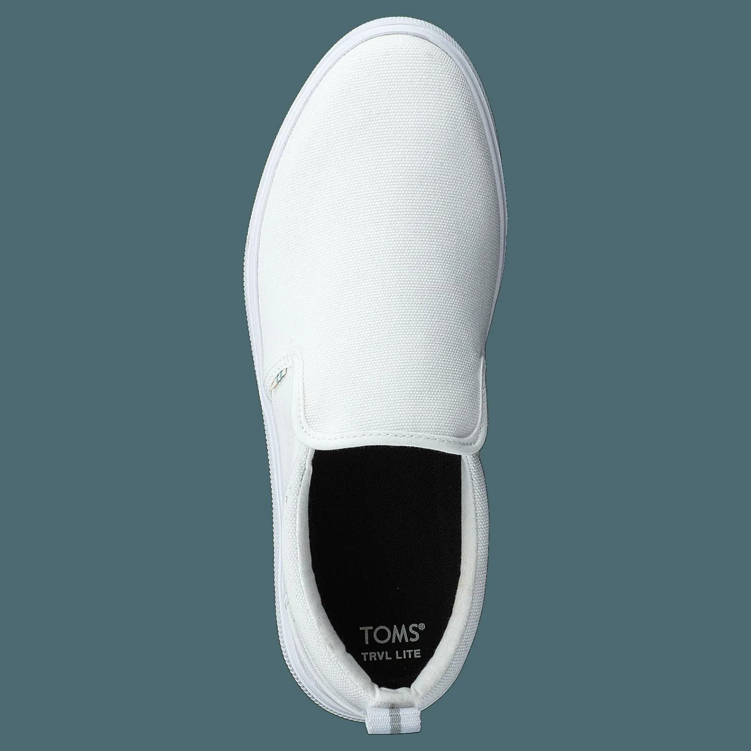 Toms White Canvas Mn Trlt Slipon Ss White Vit Online